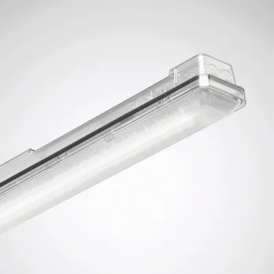 TRILUX LED-Feuchtraumleuchte AragF 12 P #7419851 | 28W | 4000K | 4000lm | DALI dimmbar | IP66 | 1257mm | IK08 | grau