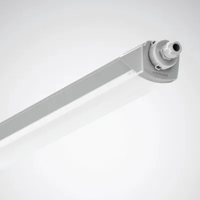 TRILUX LED-Feuchtraumleuchte Deveo Fit 600 7541340 | 17W | 2100lm | 4000K neutralweiß | IP66 | IK10 | 65cm | grau