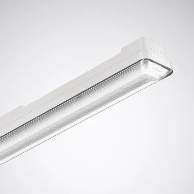 TRILUX LED-Feuchtraumleuchte 49W | 6000lm | 4000K neutralweiß | IP66 IK08 | PC Gehäuse | Decken-/Wandmontage