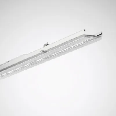 TRILUX LED-Geräteträger 7651 HE LVN 40-865ET | E-Line Fix | 22W | 4200lm | 1474mm | 6500K Tageslichtweiß | Stahl Weiß