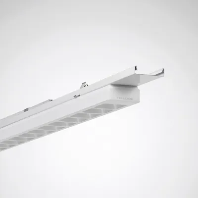 TRILUX LED-Geräteträger 7651 HE #9002282160 | E-Line Lichtbandsystem | 1474 mm | 69W | 4000K | 9300lm | weiß