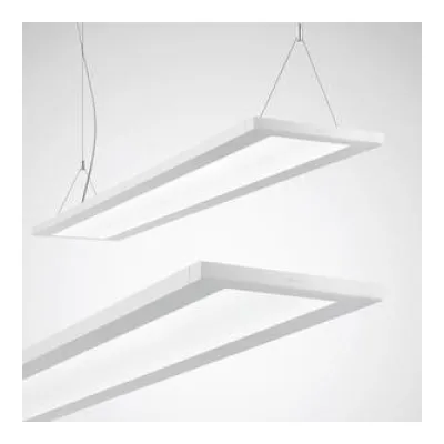 TRILUX LED Pendelleuchte LuceoS D/H2-L | 56W | 8400lm | DALI dimmbar | 4000K | 1490x240mm | Aluminium weiß