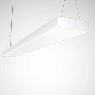 TRILUX LED-Pendelleuchte Opendo H1 PW19 | 43W | 5300lm | 4000K | DALI dimmbar | UGR<19 | 1127x160mm | weiß