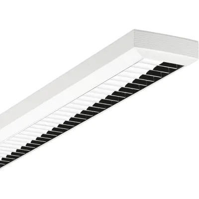 Trilux LED-Rasterleuchte Atirion D-L RPV 1500 | 52W | 5500lm | 3000K | 1548x197mm | Stahl weiß