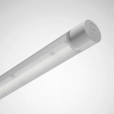 TRILUX Feuchtraumleuchte Tugra 12 PVW 45-840 | 7983240 | LED Rohrleuchte | 33W 4500lm 4000K IP66 IK10 | 1287mm | grau