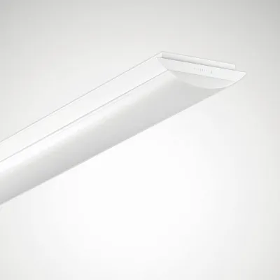 Trilux LED-Wannenleuchte 3331 G2 D1 | 1200lm | 12W | 4000K Neutralweiß | IP50 | Stahl Weiß | 597x212x70mm