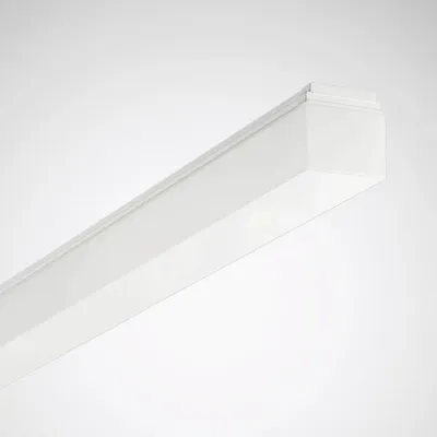 TRILUX LED-Anbauleuchte Montigo 1500 O 6474040 | 1534x111 mm | 3300 lm | 26W | 3000K warmweiß | IP40 | Stahl weiß