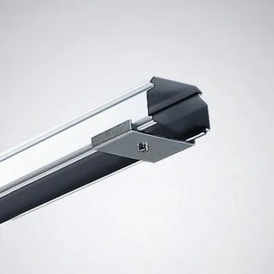 Trilux Leuchtentraglasche 07690 TL | Befestigungsset für Tragschiene 1 Paar | Stahlblech verzinkt | Modell 2196600