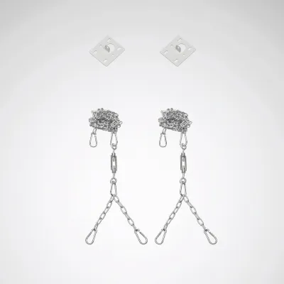 Trilux Kettenaufhängungsset Mirona Fit AKY K 6888200 | Kettenabhängung LED-Hallenstrahler | Stahl | 2x1200 mm