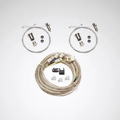 TRILUX Seilabhängung ArimoFit D/Creavo D ZST 515/2000 #7634500 | 2-Punkt Set | 2000mm | 5-polig | Zubehör