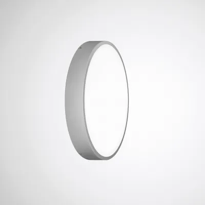 TRILUX Ummantelung Olisq RWD2 ZVF 03 8269100 | Stahlblech | ballwurfsicher | Ø 407,5 mm | silbergrau