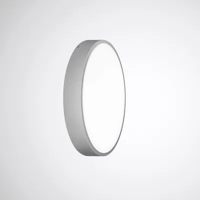 TRILUX Ummantelung Olisq RWD2 ZVF 03 8269100 | Stahlblech | ballwurfsicher | Ø 407,5 mm | silbergrau