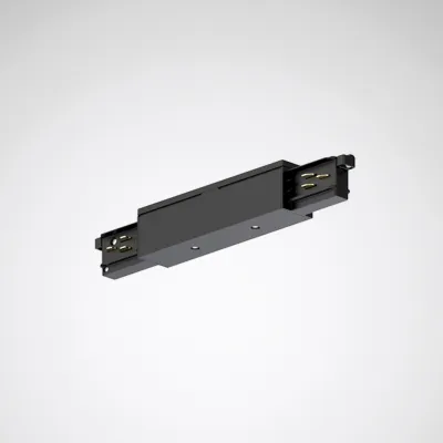 TRILUX Verbinder Rail I-Verb #8882000 | 3-Phasen Stromschiene DALI | Mitteleinspeisung | 255mm | schwarz
