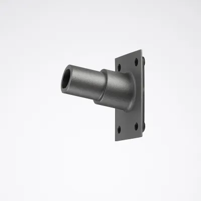 TRILUX Wandbefestigung 0803WB-R/100-76 26 | Wandhalterung Aluminiumguss | Ausleger 76 mm | anthrazit | 200 mm