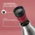 Bild: EMSA Trinkflasche Bludrop N31108 | 0,5 Liter Edelstahl | Quick Press Verschluss | doppelwandig | BPA-frei | Coral