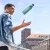 Bild: Emsa Trinkflasche Bludrop 1L | Isolierflasche Edelstahl | 100% auslaufsicher | 20h warm | Quick-Press | petrol