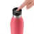 Bild: Emsa Trinkflasche Bludrop N31123 | Isolierflasche 0,7l Edelstahl | 100 % auslaufsicher | 12h warm | Koralle