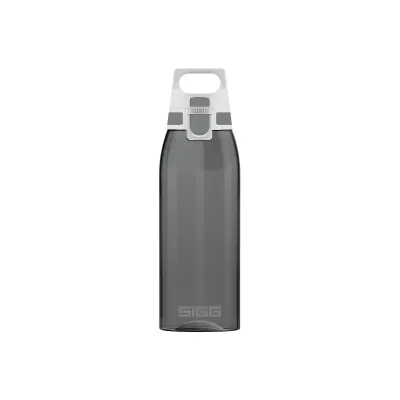 SIGG Trinkflasche Total Color ONE 8968.8 | 1L | Tritan | auslaufsicher | BPA-frei | spülmaschinenfest | anthrazit