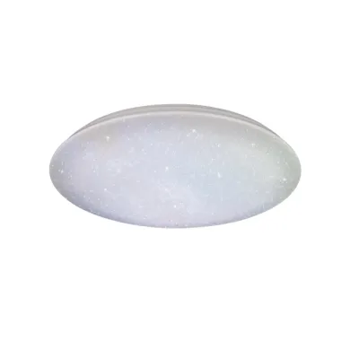 Trio Leuchten LED-Deckenleuchte Nagano 80W | 6400lm | dimmbar & Farbwechsel | Ø79cm | Chrom | mit Fernbedienung