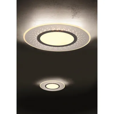 Trio Leuchten LED-Deckenleuchte VERUS 626910307 | dimmbar mit Fernbedienung | 44W 5300lm | 2700-6500K | Ø 49cm