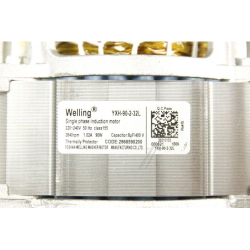 Bild: Trocknermotor für Beko/Grundig/Arcelik C00868613 40PK_HP_54cm