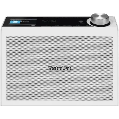 TechniSat Küchenradio DigitRadio 23 ASA | DAB+ UKW | Bluetooth | Unterbau | ASA-Warnfunktion | 40 Senderspeicher | Weiß