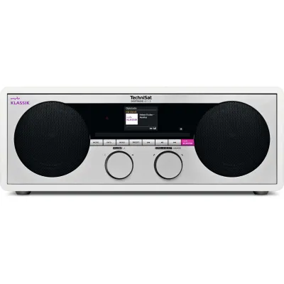 TechniSat DAB+ Radio DigitRadio 451 CD mdr Klassik Edition | UKW | CD-Player | Stereo | MP3 | USB | weiß