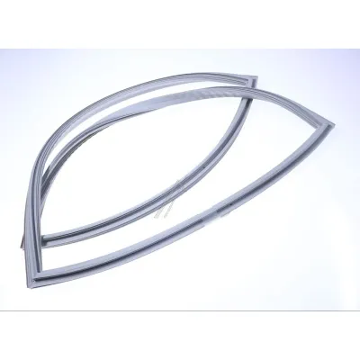 Türdichtung für Kühlschrank Liebherr 710941200 Magnet-Dichtung, Push-in, Grau