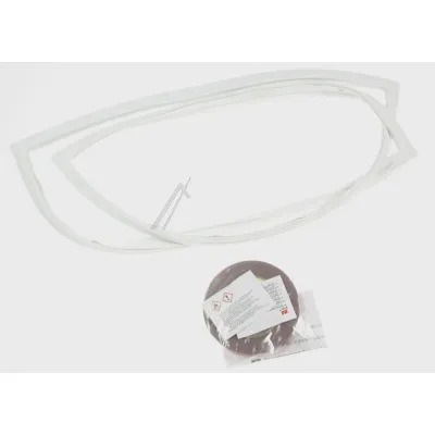 Türdichtung Kühlschrank Liebherr 711106200 4-seitig, weiß, Montagematerial