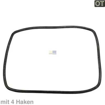 Türdichtung Küppersbusch 528331 rundum 4Haken für Backofen Herd Küppersbusch