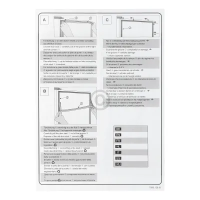 Tuerdichtung Liebherr 7109382 für Kühlschrank Liebherr