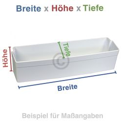 Türfach oben für Kühlteil Hisense HK1468880 in Kühl-Gefrierkombination