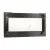 Bild: Türglas für Ofen AEG 8585551237177 Backofentür schwarz 594x333mm
