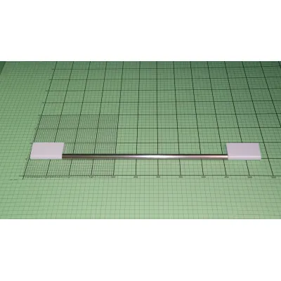 Türgriff FI12 Inox/Weiß für Amica Ofen 8065937 Edelstahl, Weiß