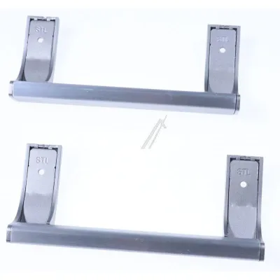 Türgriff-Set für Kühlschrank Vestel 42175788 Stahlrahmen Schwarz