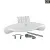 Bild: Türgriff weiß Ariston C00116580 für Waschmaschine Bauknecht, Whirlpool, Ikea
