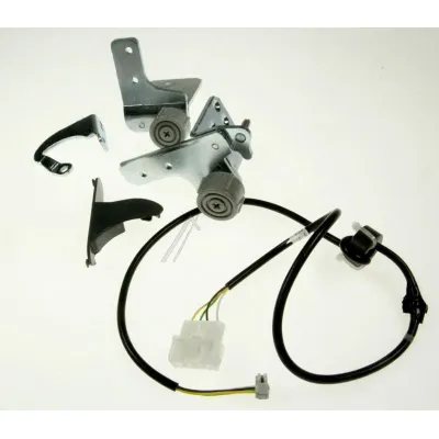 Türkit links für Kühlschrank Whirlpool 482000032223 Umrüstung, Edelstahl