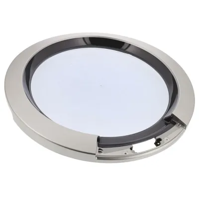 Türrahmen, vorne, Silber/Schwarz (1366250411)