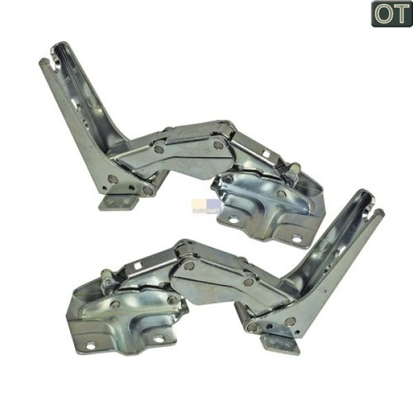 SPARES2GO Türscharnier-Set Für Bosch Kühlschrank/Gefrierschrank – 2 Scharniere, Original-Ersatzteil