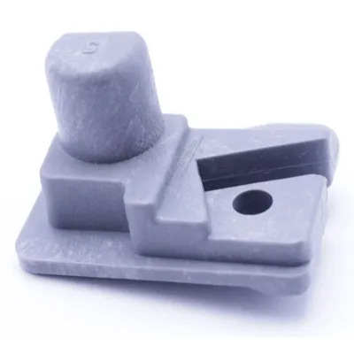 Türscharnieraufnahme für Kühlschrank Beko C00881989 Rechts RAL7037