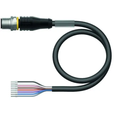 Turck Sensor-Aktor-Kabel RSS8T-5/TXL | M12-Stecker 8-polig | 5m Länge | geschirmt | PUR schwarz