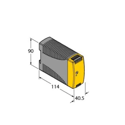 Turck Schaltnetzteil IM82-24-2,5 | 7545041 | 24–28V DC | 2,5A | REG | einstellbar | Überlastschutz | IP20