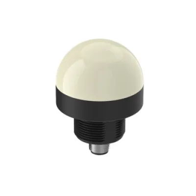 Turck LED-Signalleuchte K50LGRYPQ | Rundum-Kennleuchte | 3 Farben: Grün/Rot/Gelb | M30x1,5 | IP67/IP69K | Schwarz