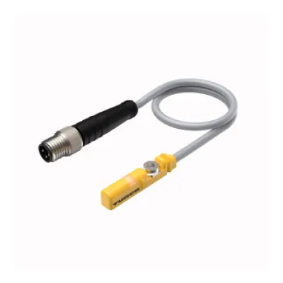 Turck Magnetfeldsensor BIM-UNT-AP6X0,3PSG3M | PNP Näherungsschalter | DC 10-30V | M8 | 5x6x28mm | IP67