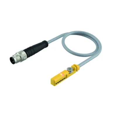 Turck Magnetfeldsensor BIM-UNT-AP6X0,3PSG3M | PNP Näherungsschalter | DC 10-30V | M8 | 5x6x28mm | IP67