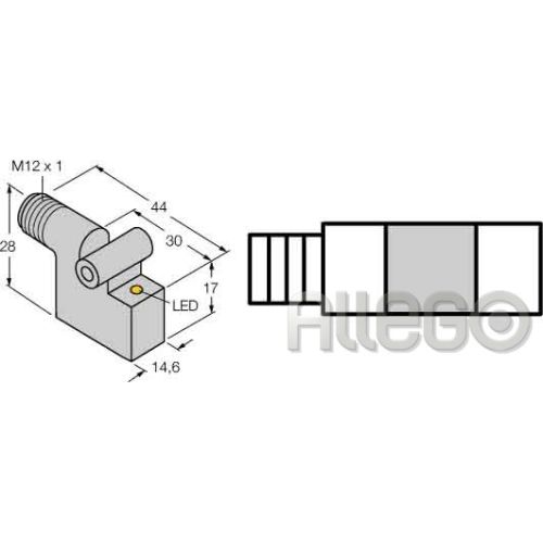 Bild: Turck Magnetfeldsensor DC,pnp,no BIM-IKT-AP6X-H1141