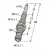Bild: Turck Magnetfeldsensor NIMFE-M12/4.6L88-UP6X-H1141 #1600608 | PNP | M12 Gewinde | IP67 | 88mm | DC 10-30V
