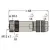 Bild: Turck Rundsteckverbinder M12 x 1 FW-M12KU5W-G-ZF-ME-SH-9 | Buchse | 5-polig | PROFIBUS-DP | Metall | IP67 | 125V | 4A