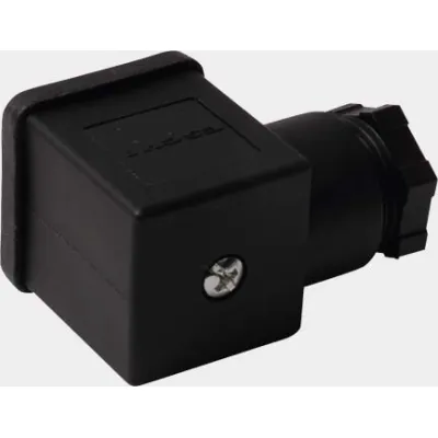 Turck Ventilstecker VC-AC21-0.220-K 8028723 | 2-polig + PE | IP65 | Schraubanschluss | Kabel 6-8mm | Kunststoff