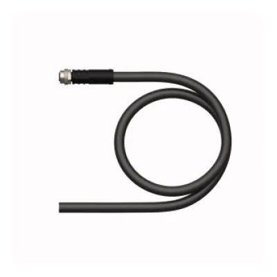 Turck Rundsteckverbinder M12-Power RKP46PSA-2/TXL | 600V 12A | 2m | 4-polig | IP68 | PUR Kabel | schwarz